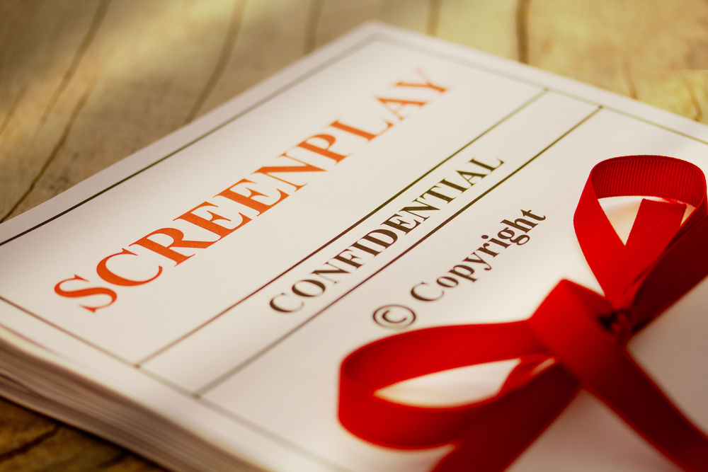 Confidential Screenplay with copyright